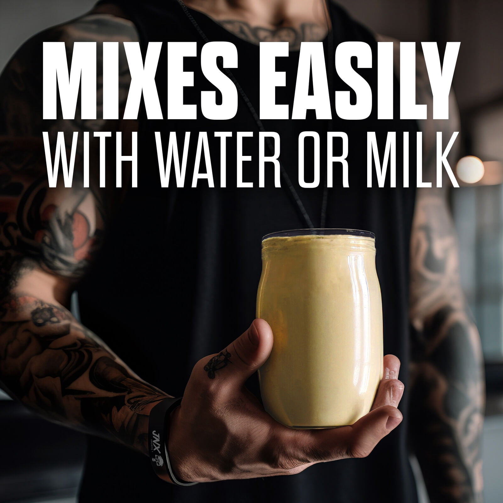 JNX Sports® The Curse! Ultra Premium Whey Protein Powder Vanilla Bean, Whey Protein Isolate Blend, 25g Protein per Serving, 2 lb