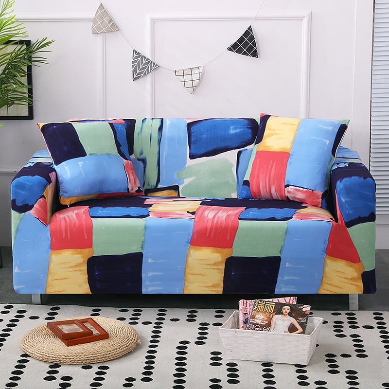 Sofa Cover for 3 Seats, Machine Washable Stretch Furniture Protector