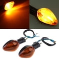 thumbnail image 2 of Almencla 2pcs Light Indicator For CBR600RR CBR1000RR Orange Orange Lens, 2 of 8
