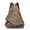 Dark Coffee, variant on PU Leather Vintage Backpack Large Casual Daypack Outdoor Travel Rucksack Hiking Backpacks for Men Women