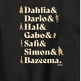 thumbnail image 3 of Disney Wish - Dahlia Dario Hal Gabo Safi Simon Bazeema - Toddler & Youth Crewneck Fleece Sweatshirt, 3 of 5