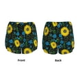 thumbnail image 5 of Haiem Sunflowers And Blue Flower Women's 2 in 1 Running Shorts - Lightweight Athletic Workout Gym Yoga Breathable Sports Shorts Liner with Phone Pockets-X-Large, 5 of 9