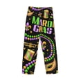 thumbnail image 5 of Haiem Mardi Gras3 Men's Pajama Pants Ultra Lightweight Pjs Bottoms Sleepwear Bottom Pants with Pocket Drawstring-Small, 5 of 9
