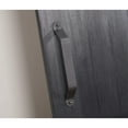 thumbnail image 3 of LTL Home Products Millbrooke Ready to Assemble Durable PVC Barn Door, Black, 3 of 7