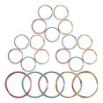 thumbnail image 4 of GASTROPOD 20Pcs Metal Split Rings Small Round Key Rings Metal Keychain Rings Keychain Round Key Rings, 4 of 7