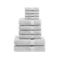 thumbnail image 2 of Superior 800 GSM Egyptian Cotton 10-Piece Heavyweight Towel Set, Silver, 2 of 10
