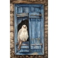 thumbnail image 2 of Schutte, Michel 17x24 Black Ornate Wood Framed with Double Matting Museum Art Print Titled - Look at me, 2 of 4
