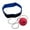 Blue Black, variant on BAOSITY Boxing Ball Headband Adjustable Headband Punch Training, Punching for Exercise. Workout Mma Home Gym Red Black