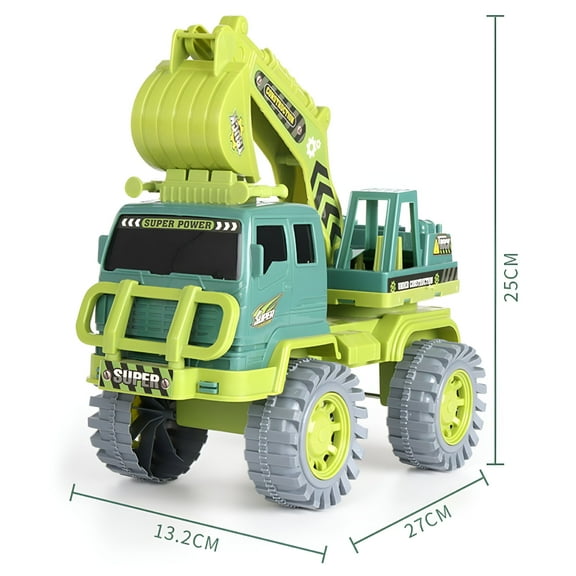 BESTSKY Toddlers Construction Truck Toys for Boys Girls Excavator/Dump/Mixer Truck Model Toy Baby Beach Truck Sand Toys for Children's 2 3 4 5 6   Year Old