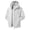 Z107-Light Gray, variant on Men's UPF 50+ Sun Protection Hooded Jacket, Regular Fit Ice Silk Breathable Quick Dry Full Zip Coat Casual Outwear for Commute Business Daily Wear,S