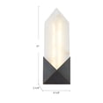 thumbnail image 7 of WV323112VBAR-Alora Lighting-Caesar - 11W LED Bath Vanity-12 Inches Tall and 4.63 Inches Wide-Vintage Brass Finish, 7 of 7