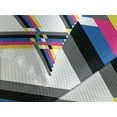 thumbnail image 4 of Ambesonne Psychedelic Quilted Bedspread Set 3 Pcs, Zigzag Colorful, Queen Size, Multicolor, 4 of 5