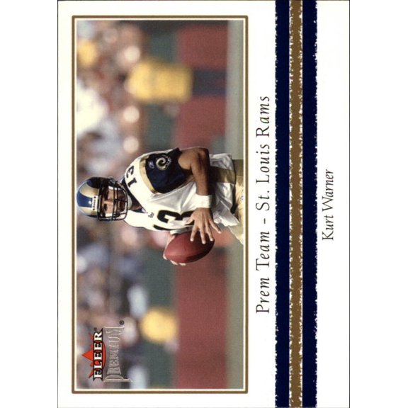 2002 Fleer Premium Prem Team #22 Kurt Warner NFL Football Trading Card