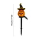 thumbnail image 3 of Luces solares LED Estacas Resina Energía solar Luz Decoración de Halloween (D), 3 of 5