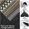 thumbnail image 3 of Blue Geometric Zigzag Checker Pattern Kitchen Rugs Sets Of 3,Kitchen Runner Rugs Non Skid Washable,Decorative Kitchen Floor Mats for Kitchen,Sink,Laundry,17"x30"+ 17"x47" + 17"x59", 3 of 6