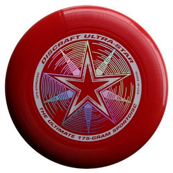 Discraft ULTRA-STAR 175g Ultimate Frisbee Disc - DARK RED