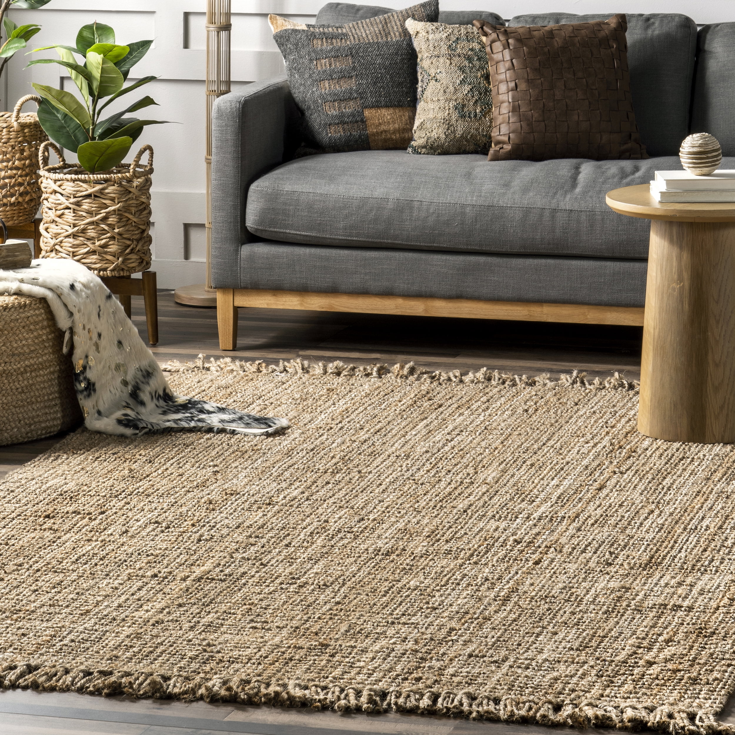 ラグ・カーペット nuLOOM NATURA JUTE RUG 4939ea1b-de91-4935-a965-