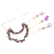 thumbnail image 3 of Atrapasol de luna, prisma de cristal decorativo, portátil, hermoso adorno para ventana del hogar, color morado, 3 of 14