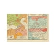 thumbnail image 4 of Historic Map - Europe Ethnic Distribution - Times London 1895 - 23 x 34.40 - Vintage Wall Art, 4 of 5