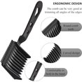 thumbnail image 4 of shiyou-Fade Comb - Comb For Men - Blend Friend Fade Comb,Professional Barber Comb,cutting comb,For Home or Salon or Professional Use,Barber Fade Combs,Barber Cutting Comb,Curved Positioning Comb Barb, 4 of 4