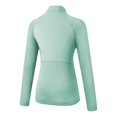 thumbnail image 4 of Women's Winter Fitness Running Yoga Suit Long Sleeve Elastic Tight Stand Collar Sports Sweatshirt Top Girls Juniors Sweatshirts No Hood Athletic Zip up Hoodie Ladies Sweatshirt Tops Full Zip Athletic, 4 of 4