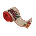 thumbnail image 3 of Chendee 1 Roll 2.59 Inch * 5 Yard Christmas Decoration Products Car Printing Ribbon, 3 of 9