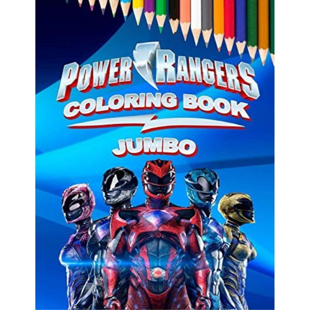 Download power rangers jumbo coloring book: coloring book for kids ...