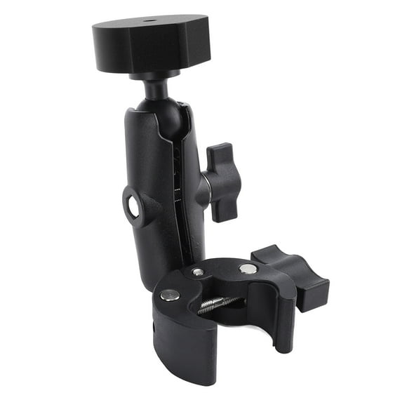RV Ladder Mount for Mini, Mini Pole Adjustable Clamp Mounting Kit, RV Ladder Tubing Pipe Mount Holder for Rack Roof Trailer Yacht Mini
