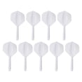 thumbnail image 1 of Unique Bargains Vol de Fléchettes Intégrés, Ensemble de 9 Vol de Fléchettes Durables, Blanc, 1 of 5