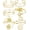 D, variant on 6 Pieces Arm Cuff Upper Arm Band Cuff Bracelet Bangle for Women Silver Gold Adjustable Armband Set