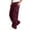 Wine#001, variant on Dweltoz Men's Baggy Cargo Sweatpants Oversized Loose Fit Wide Leg Elastic Waist Drawstring Casual Pants with Pockets,Black XL