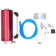 thumbnail image 1 of Universal Oil Catch Tank Reservoir Can Kit with Oil Pipe Bracket Clamps Screw Nut ConnectorRed, 1 of 5