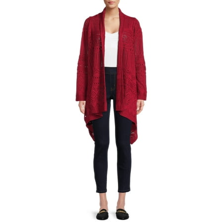 The Pioneer Woman Blanket Cardigan, Womens