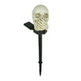 thumbnail image 1 of Skull Solar Lamp IP65 Waterproof Automatic Charging Easy Installation Scary Halloween Solar Lawn Light Party Decoration Style A One Size, 1 of 13