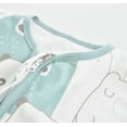 thumbnail image 3 of WIBACKER Baby Sleep Sack TOG 0.5 Wearable Blanket for Babies 100% Cotton 2-Way Zipper 0-6 Months Newborn, 3 of 15
