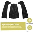thumbnail image 4 of 3 Piece EVA Surfboard Deck Traction Pads for Stomp Skimboards, Surf Boards, Funboard, Fish Board, Anti Slip Front EVA Grip Pads for Paddleboard Longboard Shortboard, 4 of 7