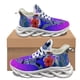 thumbnail image 1 of Zapatillas de deporte con estampado de flores de hibisco de estilo polinesio para mujer, calzado deportivo ligero y cómodo para correr al aire libre en verano y otoño, 1 of 6
