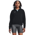 thumbnail image 3 of Buzo Under Armour Rival Fleece Mujer con Media Cierre Negro, 3 of 6
