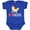 Royal Blue, variant on Inktastic Chickens Cute Farm Animal Boys or Girls Baby Bodysuit