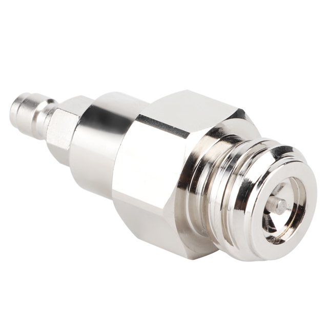 Adaptador De Tanque De CO2, Adaptador De Soda De Acero Inoxidable Resistente A La Presión, Para La Barra Adaptadora De CO2 Del Conector TR21-4 Doméstico ANGGREK Otros