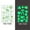 G, variant on St Patricks Day luminous Temporary Tattoos,Irish Festival Glow in The Dark Tattoos,St Patrick's Day Accessories clover Tattoo Sticker,Kiss Me I'm Irish Party | Shamrock Arts and Crafts 1 sheet