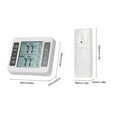 thumbnail image 2 of Wireless Digital Refrigerator Audible Alarm Indoor Outdoor with Sensor Freezer MinMax Record, 2 of 6