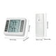 thumbnail image 2 of Termómetro digital inalámbrico para refrigerador, alarma sonora, termómetro para interiores y exteri Tomshoo Termómetro de congelador, 2 of 6