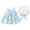 C50/Sky Blue, variant on XIYON Girls Summer Dress Baby Girl Tutu Summer Dress Sleeveless Floral Print Backless Princess Dresses Casual Bow Swing Sundress With Straw Hat Beachwear Classic