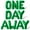 Green, variant on Letter Balloons - ONE DAY AWAY 16" Inch Alphabet Letters Foil Mylar Balloon Bachelorette Party Banner (Black)