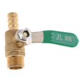 thumbnail image 2 of Temperatura normal de funcionamiento de la vávula de bola de latón roscada de presión atmosférica Threadening Pagoda Plug 10 Thread 11.81inch Zulema Válvula de bola de latón, 2 of 7