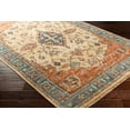 Mark&Day Wool Area Rugs, 9x13 Laverne Traditional Burnt Orange Area Rug