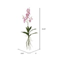 thumbnail image 2 of Vickerman 30" Artificial Mini Purple Orchid. Includes 3 sprays per pack., 2 of 3