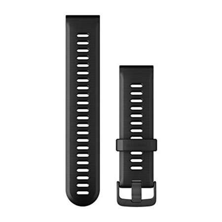 Garmin Watch Band - Watch strap - black, slate hardware - for Forerunner
