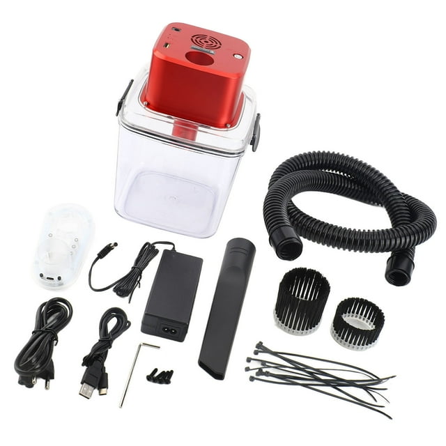 Vacuum CNC Vacuum Cleaner Kit for TTC450/TTC450 PRO CNC Router Milling Engraving Machine 775 and 500W Spindle Brushless Motor Manual / Auto Gear and 2.8L Dust Bag